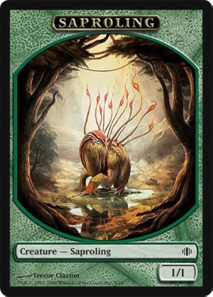 Magic: the Gathering - Saproling Token - Shards of Alara by